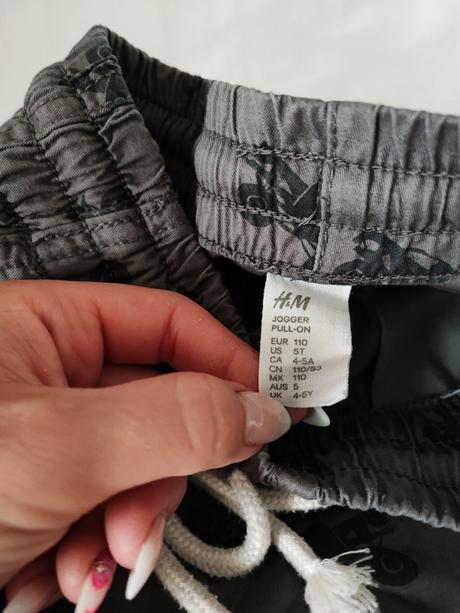 Tenké nohavice, h&m,110