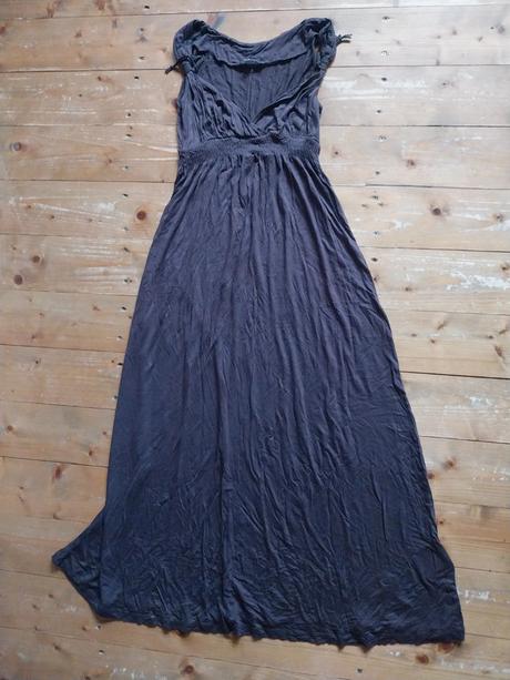 Dlhé čokoládové šaty, s