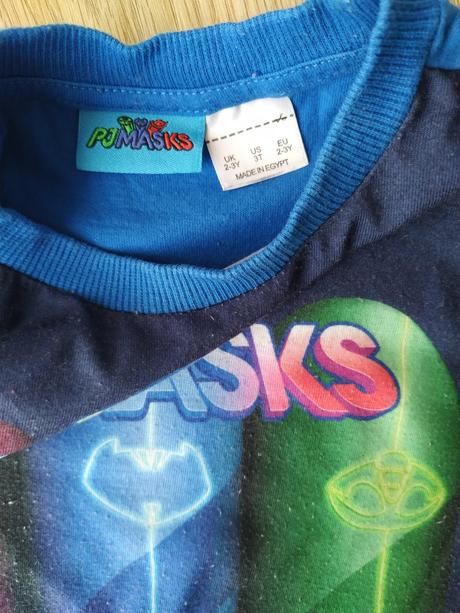 Tričko pj masks, v. 98 darujem, f&f,98