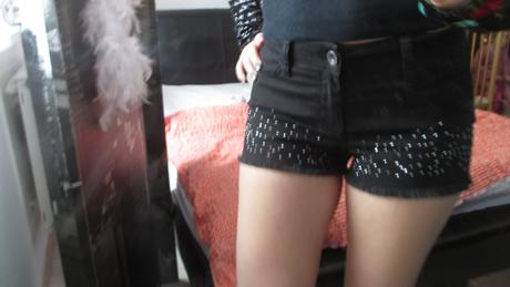 Kamienkove šortky, h&m,s