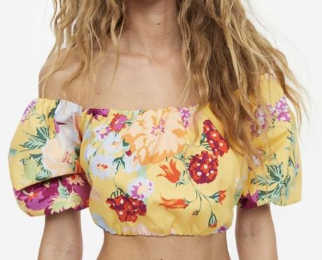 Top s viazaním na chrbáte, h&m,m