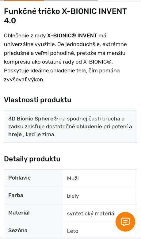 X-bionic invent 4.0 "m", m