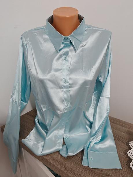 Satenova mentolova kosela m, m