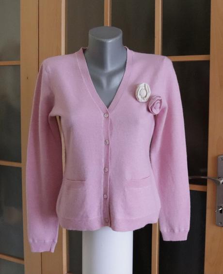 Sveter s vlnou a kašmírom, s