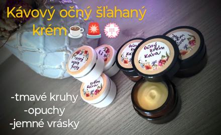 Jemny očný kávový krém, 