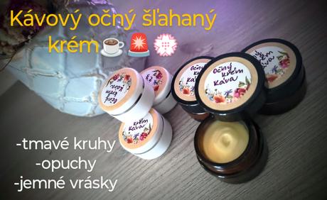 Jemny očný kávový krém, 