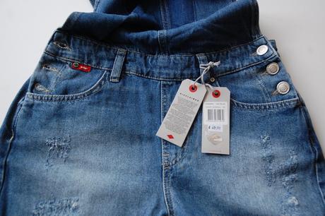 Štýlové džínsové kraťasy na traky, lee cooper,xs