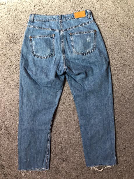 Dámske rifle, bershka,34