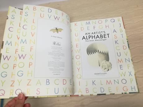 Norman messenger an artist's alphabet hb nau20, 