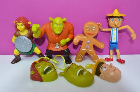 Mcdonalds hračky mix, 