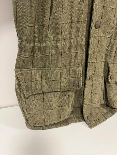 Barbour sporting gore-tex tvídová bunda, l