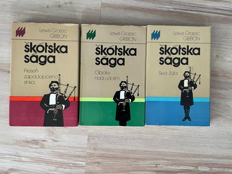 Gibbon lewis grassic. škótska sága 1, 2, 3,