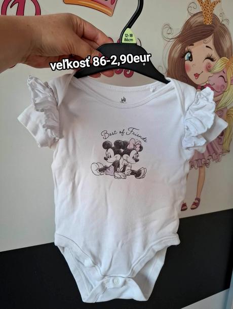 Minnie bodynka, disney,86