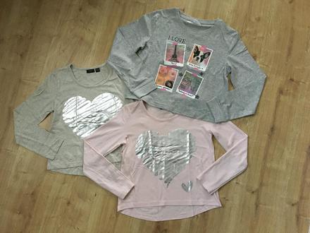 Tričko s dlhým rukávom, bonprix,152