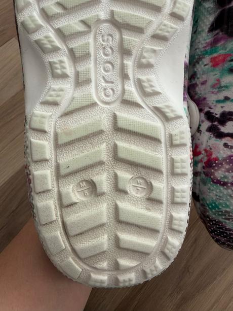 Zateplene crocs velkost m5w7, vd 24 cm, crocs,37