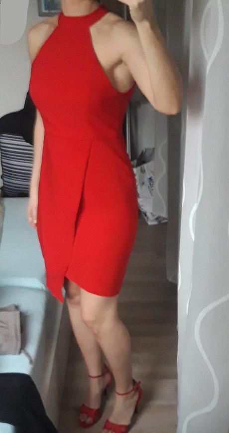 Červené šaty spoločenské, 36 / s