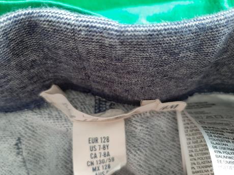 H&m šortky, h&m,128