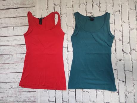 2x tielko, h&m,xs