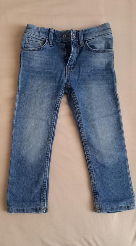 Zateplené rifle, h&m,98