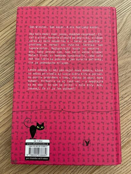 Kniha winston kocúrova tajná misia, 