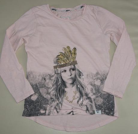 116/122 tricko s dievcatkom,6-7 r., debenhams,122