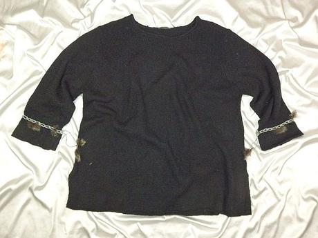 Luxusný pletený pulover, 52