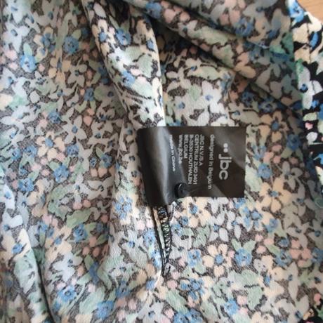 Modré viskózové šaty, m