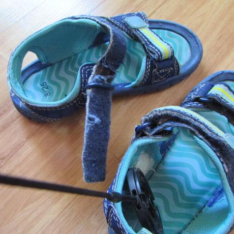 Sandále, matalan,25