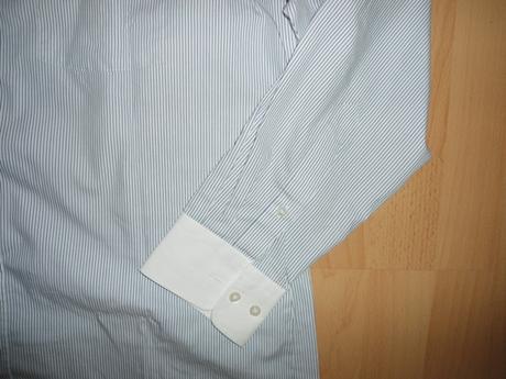 Panska kosela - jemny bl.modry pasik, l