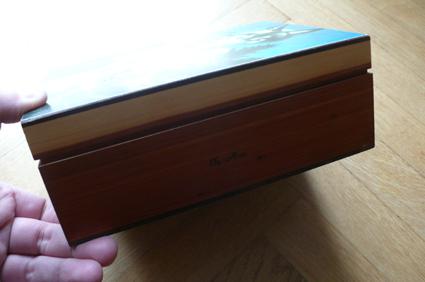 Drevená krabica na detské poklady, 