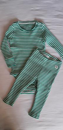 Rebrovaná pásikavá súprava, lindex,74