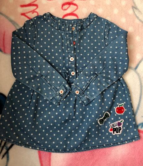 Bodkované šaty, primigi,86