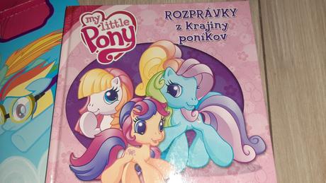 My little pony, sada knižiek a maľovánky,
