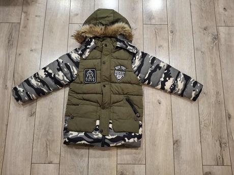 Bunda na zimu sedi na 140/146 velkost, 140