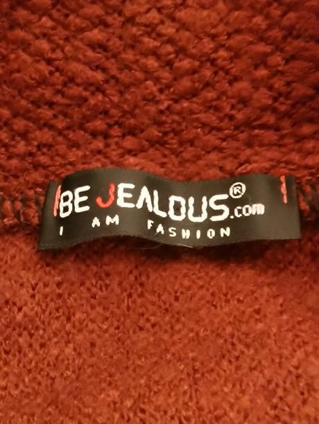 Dámsky hnedý elastický kardigán, be jelous, l