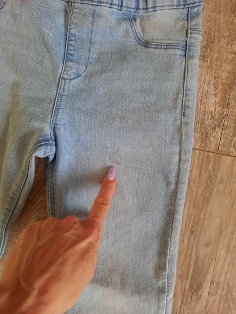 Riflové nohavice, sinsay,140