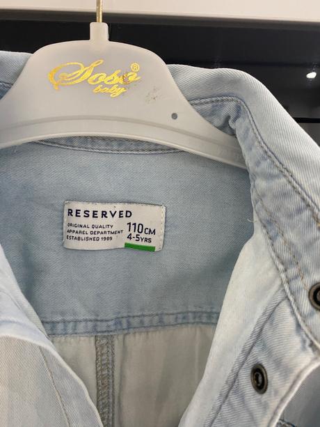 Chlapčenská košeľa velk.110, reserved,110