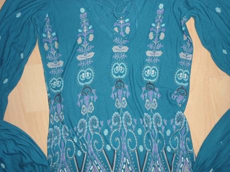 Tyrkysove dlhsie tricko, papaya,m