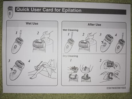 Epilátor 6v1 panasonic es-ed90, 
