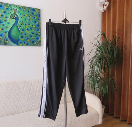 Retro snap tepláky s odopínacími bokmi, xl