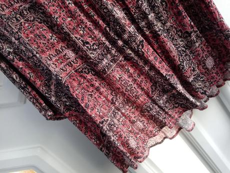 Tenká tunika, bershka,l