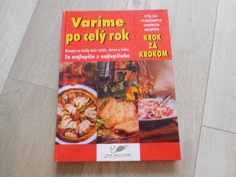 Varíme po celý rok  krok za krokom -kniha,, 
