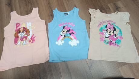 Dievčenské tričká bez rukávov, disney,110