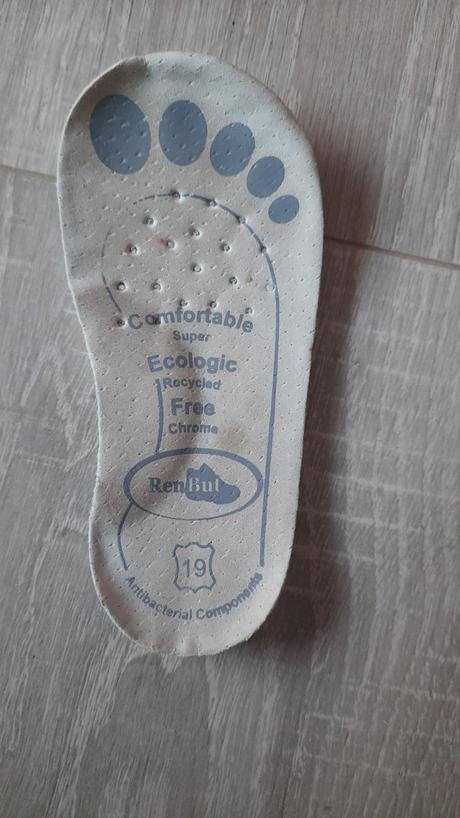 Sandálky s výstelkou, ren but,19