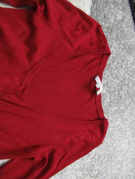 Bordový svetrík, clockhouse,l