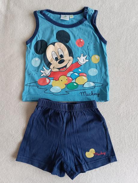 Tričko+kraťasy, disney,80