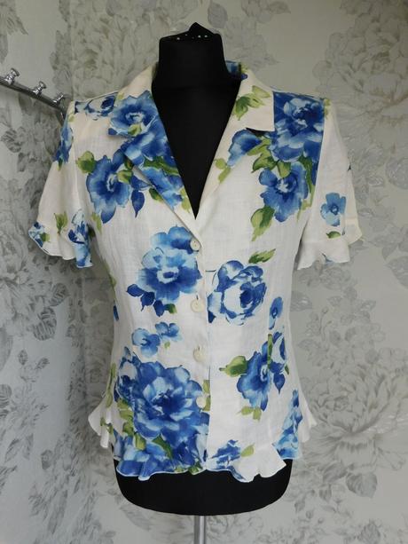 Pekna lanova bluzka, 40