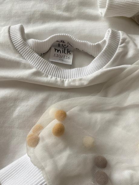 Mikina mama&dcera i love milk, 110