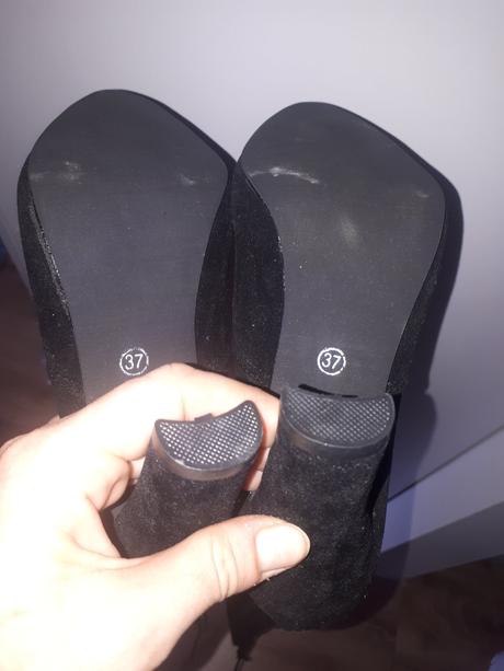 Vysoké semišové čižmy 37, 37