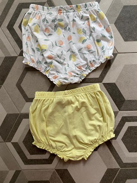 H&m naberane bavlnene kratasy, h&m,98